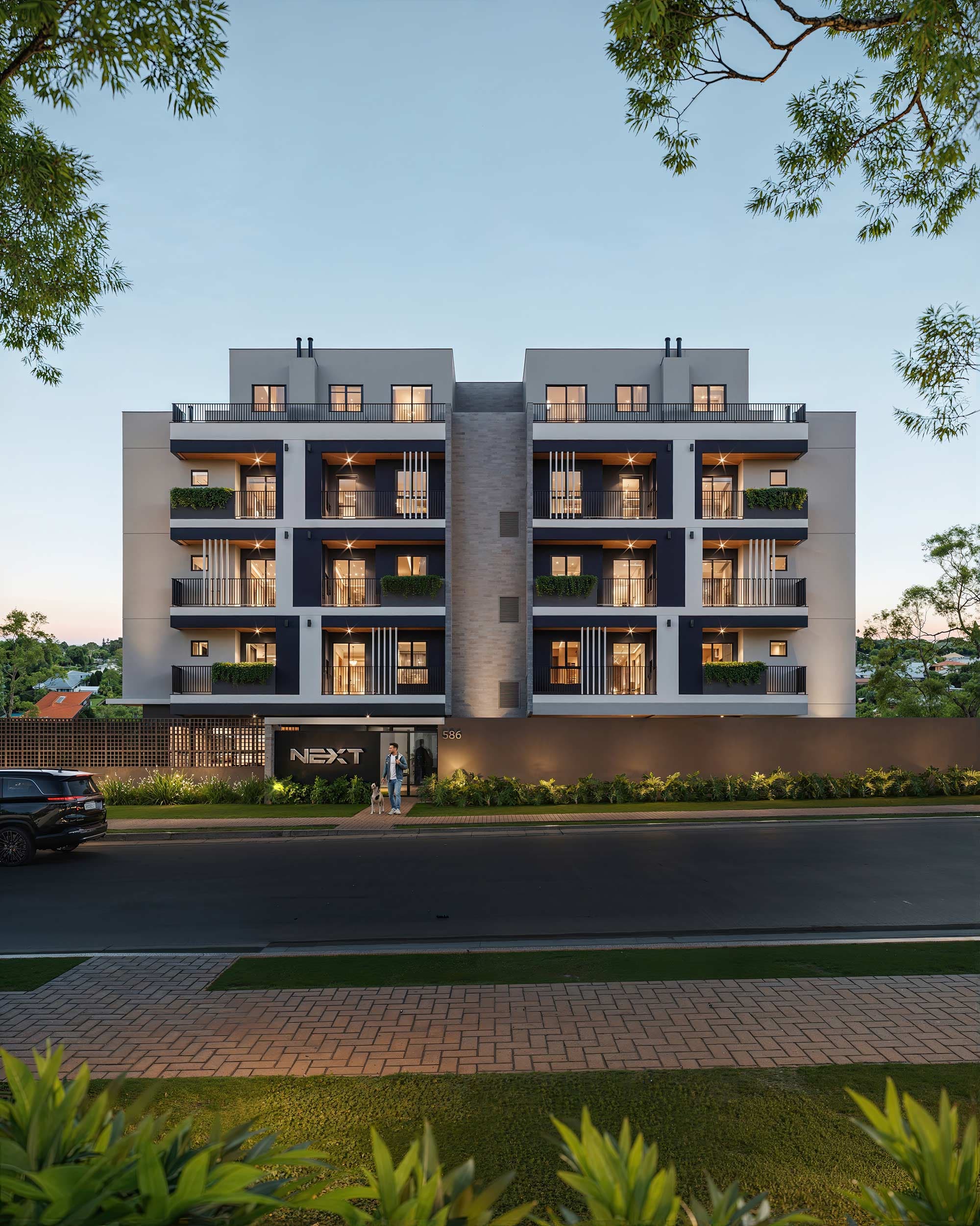 Apartamento no Portão com 2 quartos e suíte